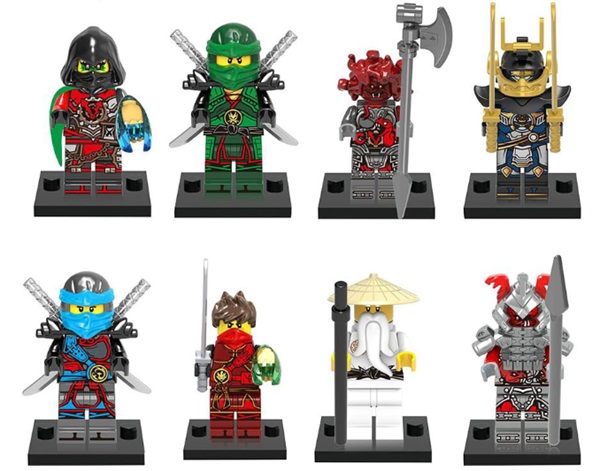 Tăng tính tập trung và khả năng tư duy nhờ bộ logo xếp hình ninja