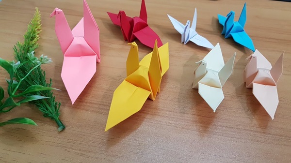 Bộ gấp giấy hình các con vật vừa giải trí, vừa mang tính giáo dục